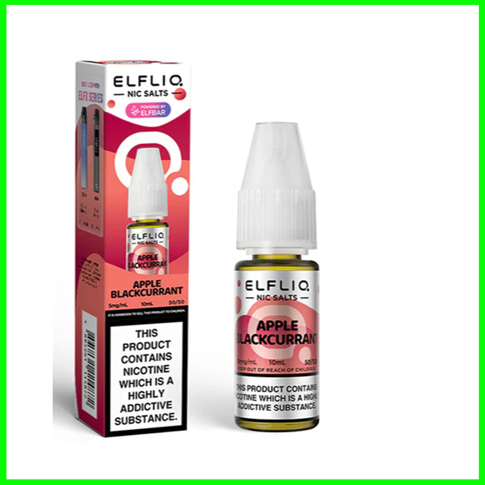 Apple Blackcurrant Elfliq salts 10ml