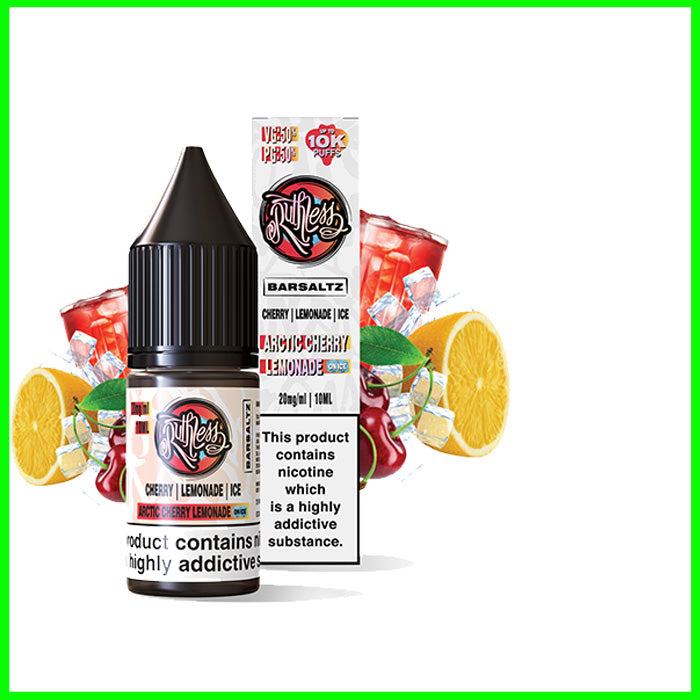 Artic Cherry Lemonade Ruthless Bar Saltz