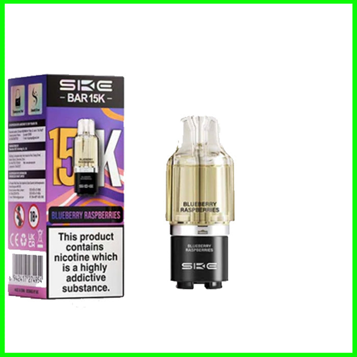 SKE Bar 15K Pre-filled Pod - Blueberry Raspberries
