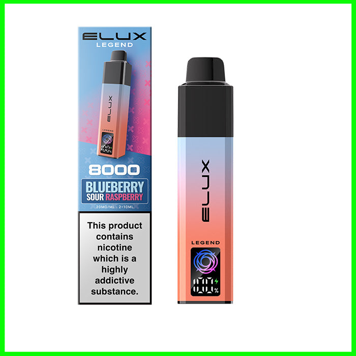 Elux Legend 8000 Pod Kit Blueberry Sour Raspberry
