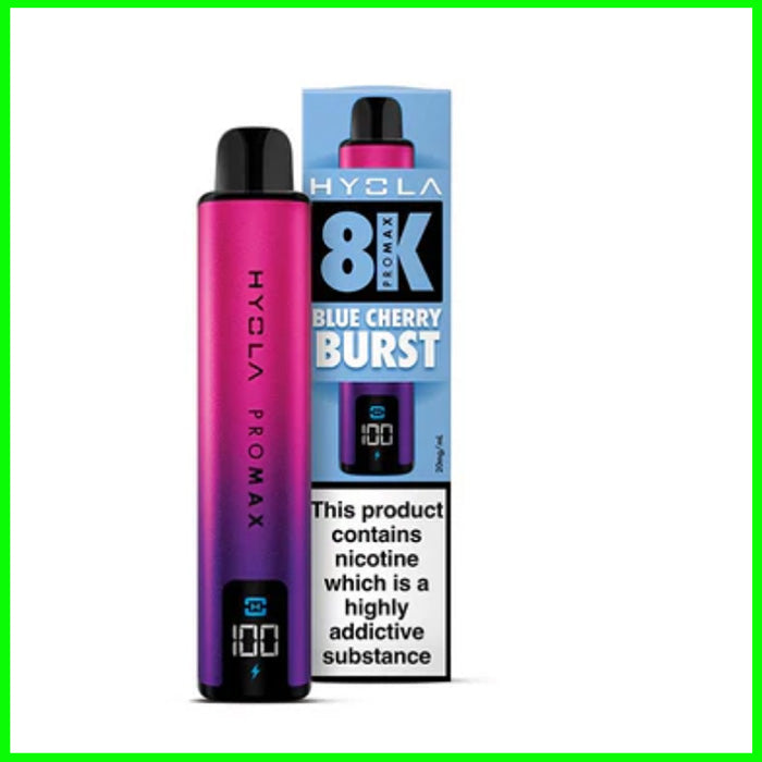 Hyola Pro Max 8K device - Blue Cherry Burst