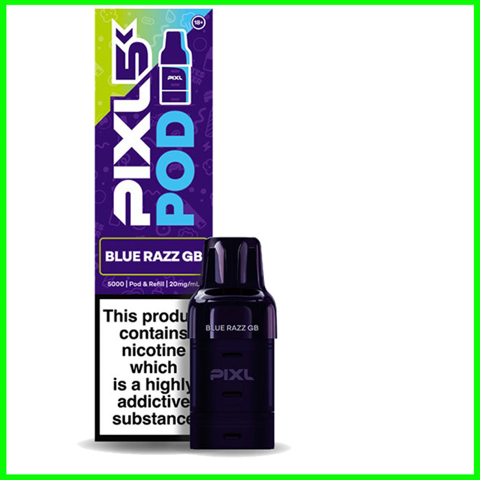 Pixl 5K Refill Pod Blue Razz GB