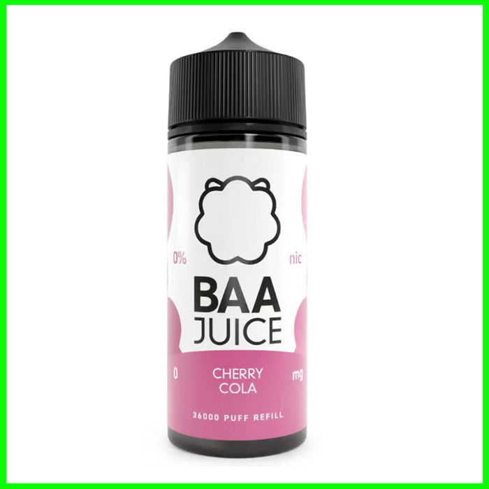 Cherry Cola Baa Juice 100ml Short Fill