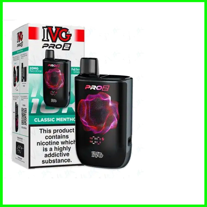 Classic Menthol IVG Pro 2 Prefilled Pod Kit