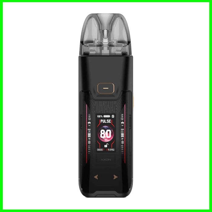 Dark Black Leather Vaporesso Luxe XR Max 2 Kit