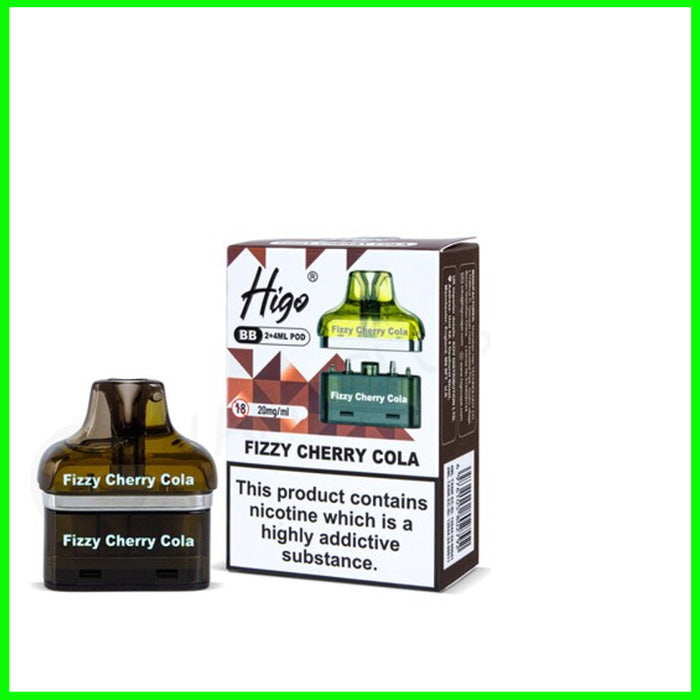 Fizzy Cherry Cola Higo BB 4000 Pod