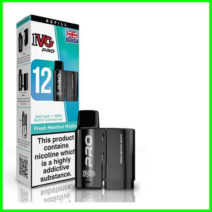 IVG PRO 12 Refill Fresh Menthol Mojito