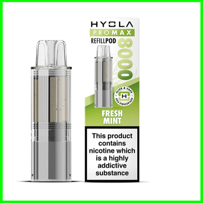 Fresh Mint Hyola Pro Max 8000 Refill Pod