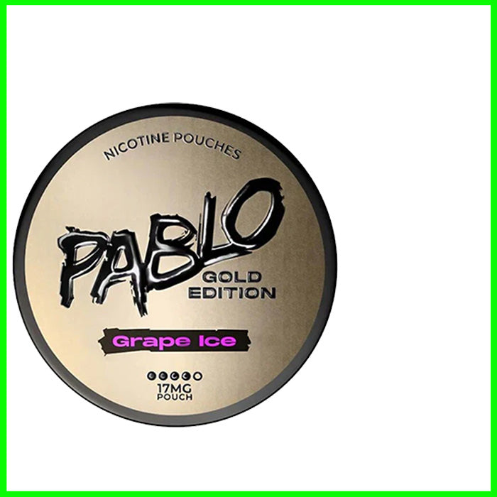 Pablo Gold Edition Nicotine Pouches - Grape Ice