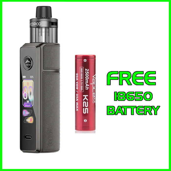 Voopoo Drag X3 Vape Kit - Grey Metal