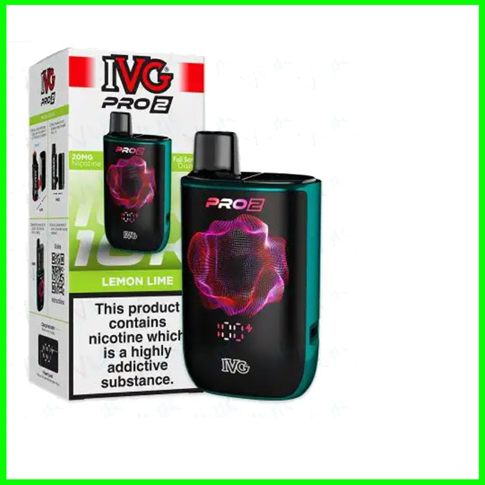 Lemon Lime IVG Pro 2 Prefilled Pod Kit
