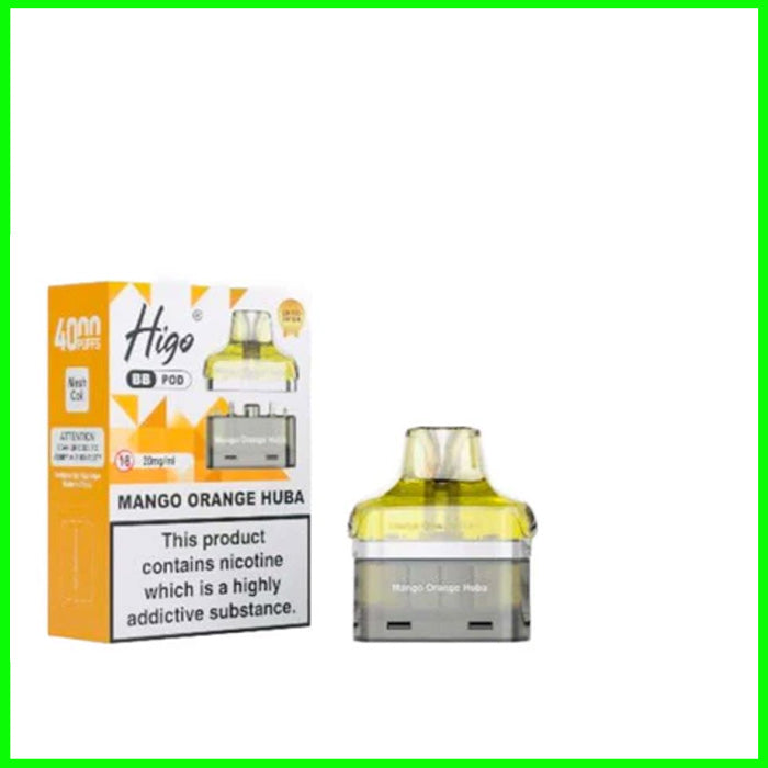 Mango Orange Huba Higo BB 4000 Pod