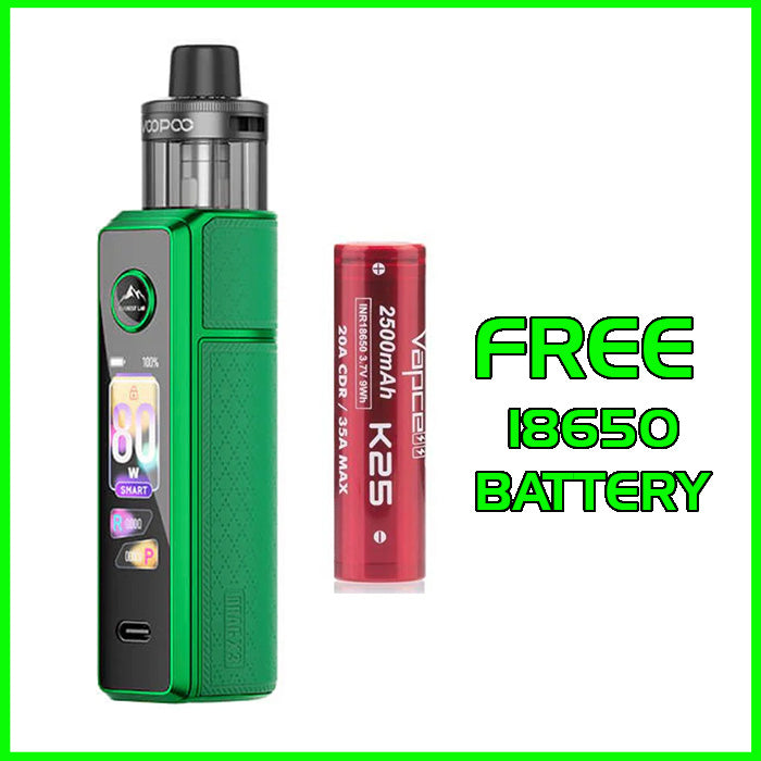 Voopoo Drag X3 Vape Kit - Moss Green Vapourz Superstore Voopoo Drag X3 Vape Kit - Moss Green Vapourz Superstore