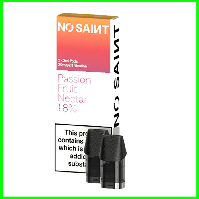 Passionfruit No Saints Prefilled Pods