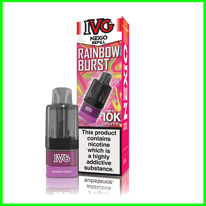 IVG Nexio 10K Refill Pod Rainbow Burst