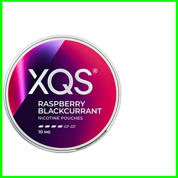 XQS Nicotine Pouch Raspberry Blackcurrant