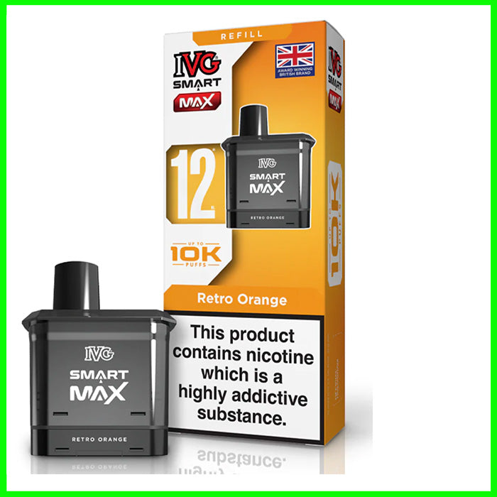 Retro Orange IVG Smart Max Refill Pod
