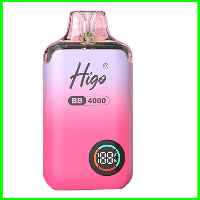 Strawberry Raspberry Cherry HIGO BB4000 Pre-filled Pod Kit Vape