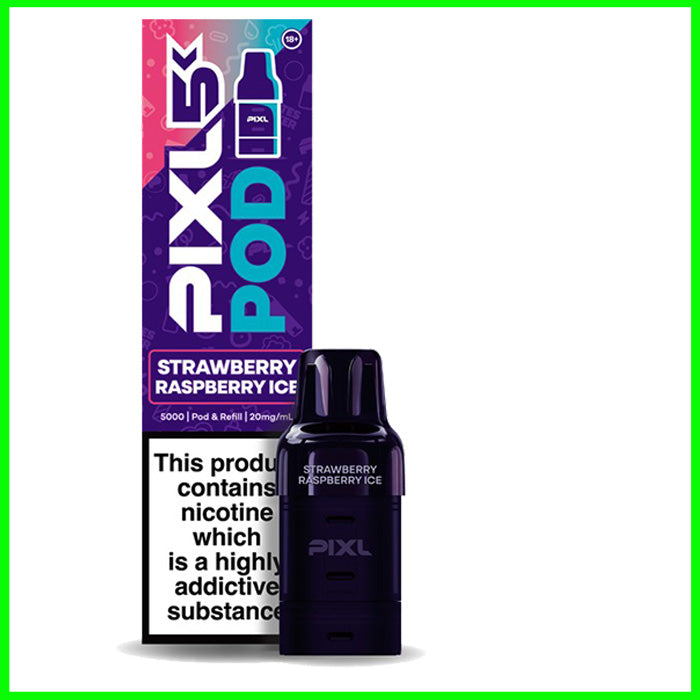 Pixl 5K Refill Pod Strawberry Raspberry Ice