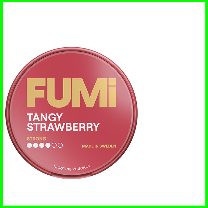 Fumi Nic Pouch- Tangy Strawberry Regular 4mg