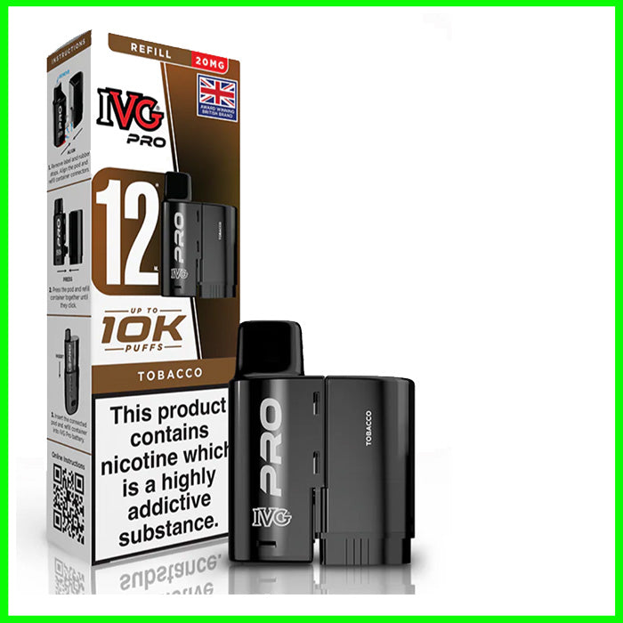 IVG PRO 12 Refill Tobacco