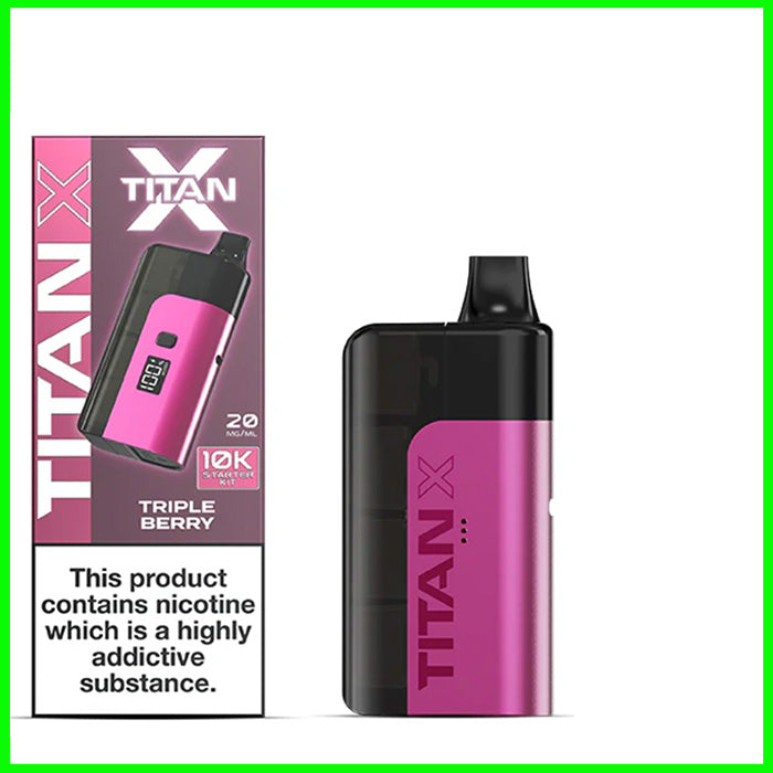 Triple Berry Titan X Pod Kit