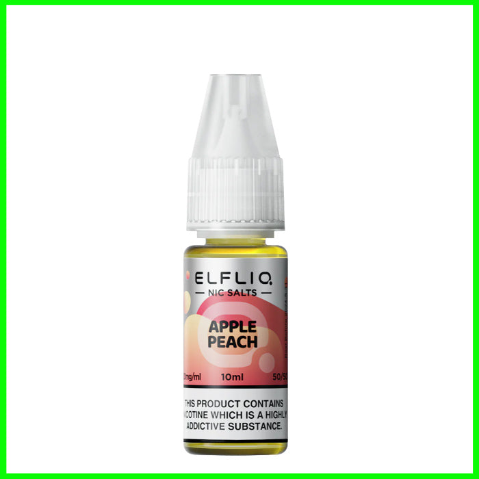 Apple Peach Elfliq salts 10ml Full Box