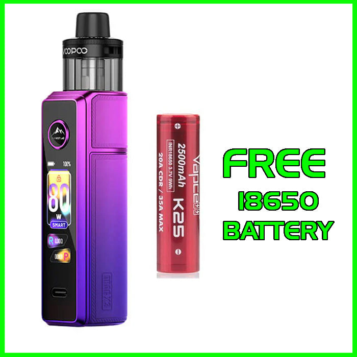 Voopoo Drag X3 Vape Kit - Aurora Purple