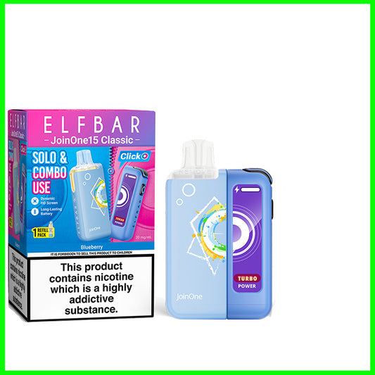 Elf Bar JoinOne15 Vape Kit - Blueberry