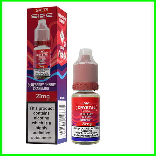Blueberry Cherry Cranberry SKE Crystal Salt 10ml