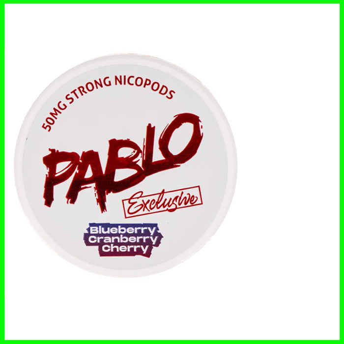 Blueberry Cranberry Cherry pablo Exclusive Nicotine Pouch