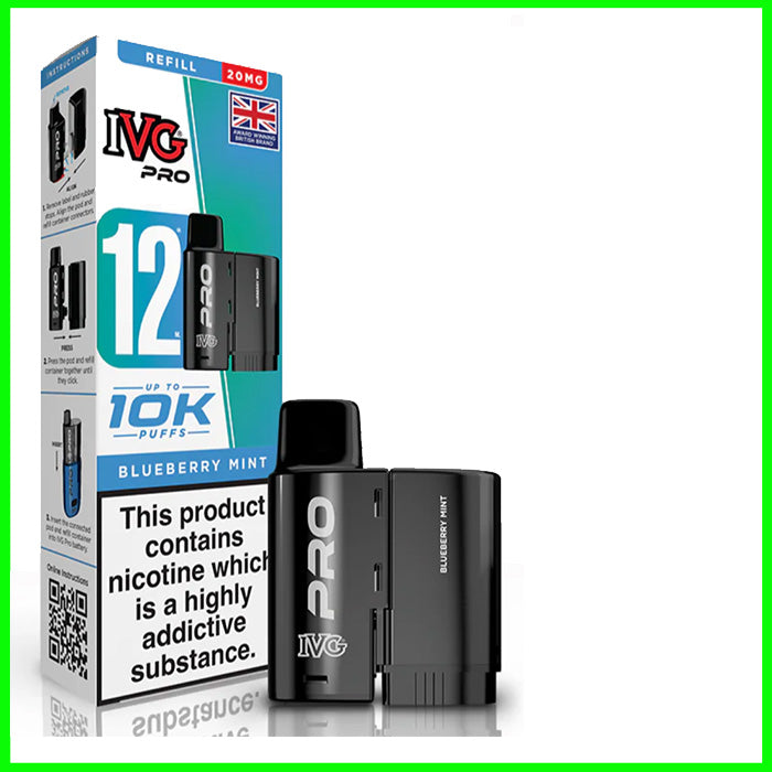 IVG PRO 12 Refill Blueberry Mint