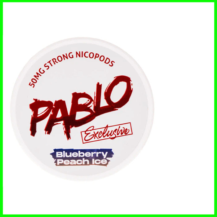 Blueberry Peach Ice Pablo Exclusive Nicotine Pouch