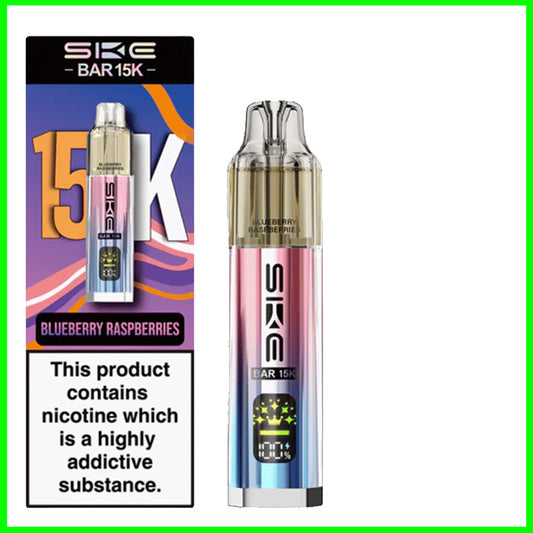 SKE Bar 15K Pre-filled Pod Kit - Blueberry Raspberries
