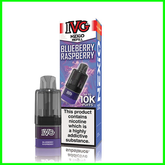 IVG Nexio 10K Refill Pod Blueberry Raspberry