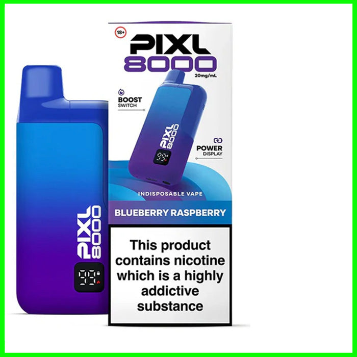 Blueberry Raspberry Pixl 8000 Pod Kit