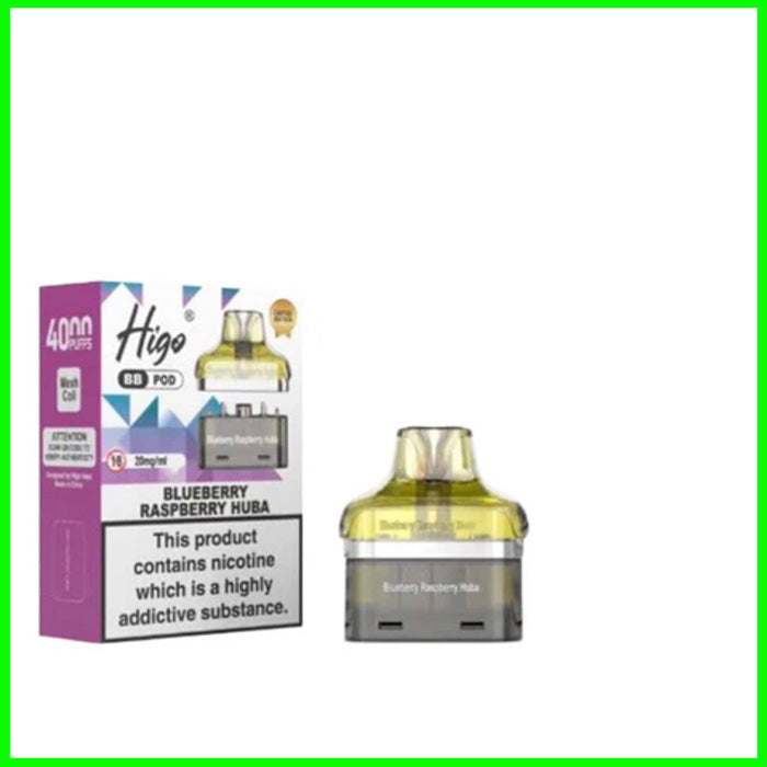 Blueberry Raspberry Huba Higo BB 4000 Pod