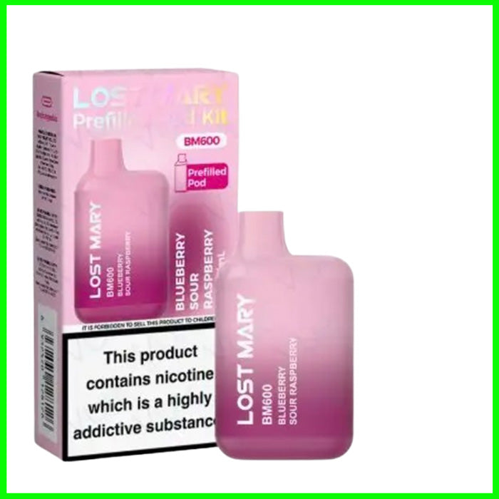 Blueberry Sour Raspberry Lost Mary Pod Kit