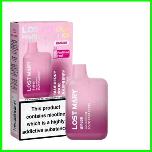Blueberry Sour Raspberry Lost Mary Pod Kit