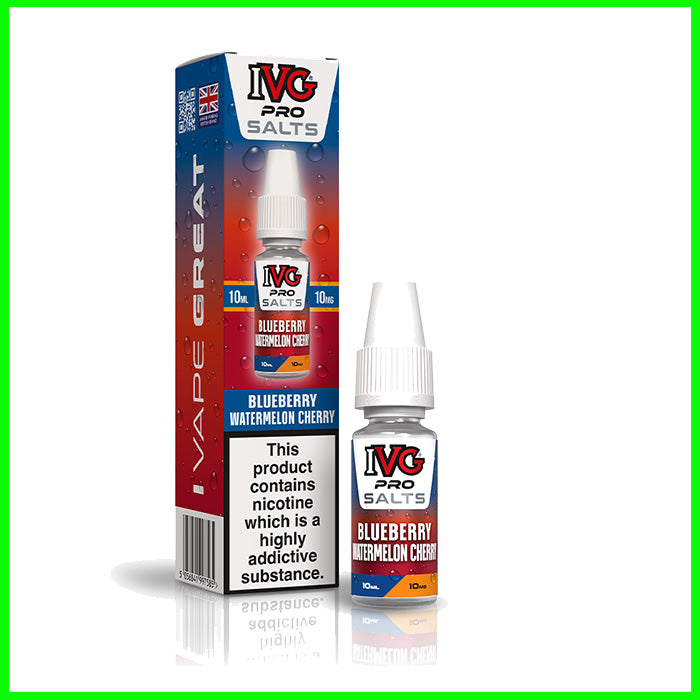 IVG Pro Salts Blueberry Watermelon Cherry