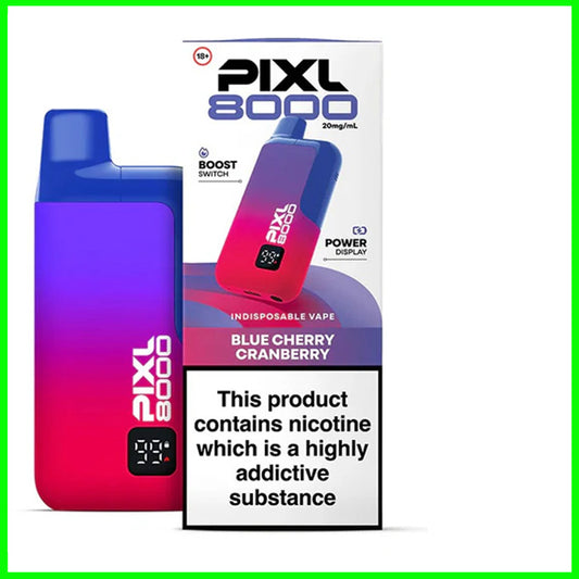Blueberry Cherry Cranberry Pixl 8000 Pod Kit