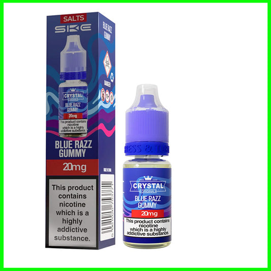 Blue Razz Gummy SKE Crystal Salt 10ml