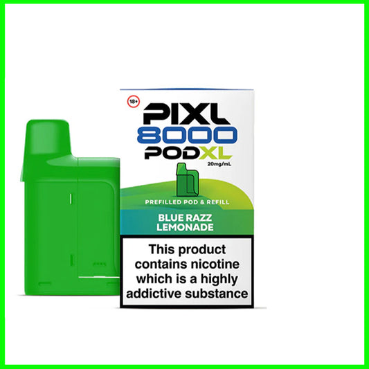Blue Razz Lemonade Pixl 8000 Refill Pod