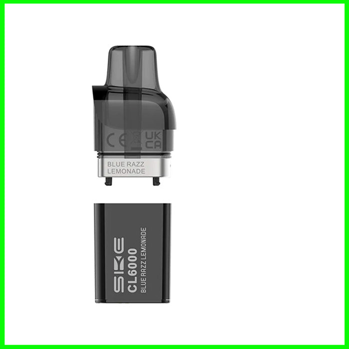 Blue Razz Lemonade SKE Crystal CL6000 Prefilled Pods