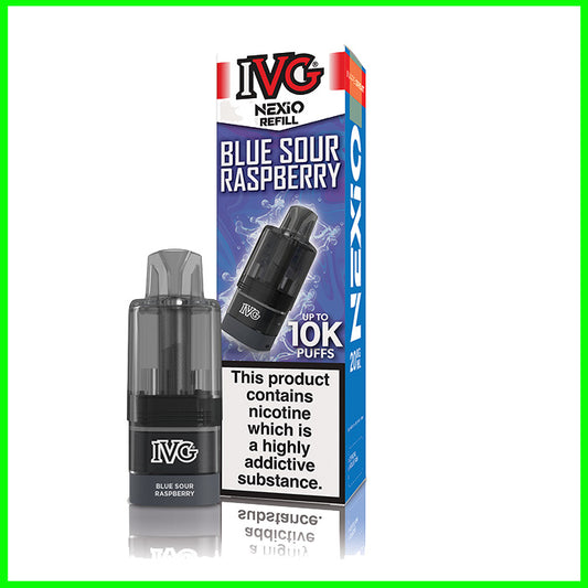 IVG Nexio 10K Refill Pod Blue Sour Raspberry