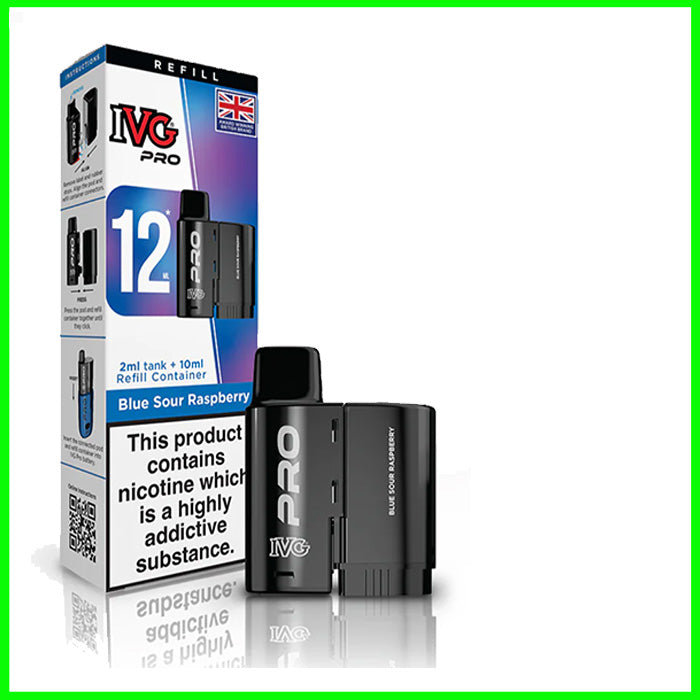 IVG PRO 12 Refill Blue Sour Raspberry