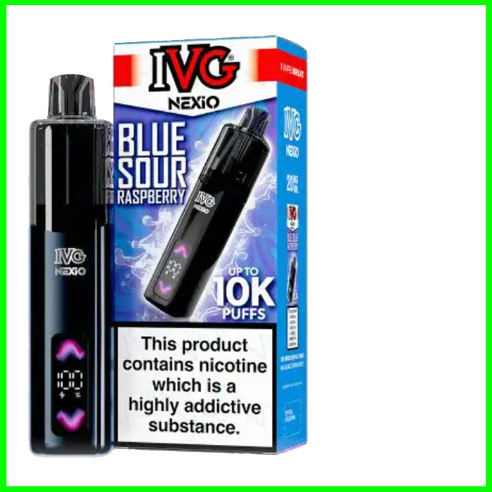 IVG Nexio 10k Pod Kit Blue Sour Raspberry