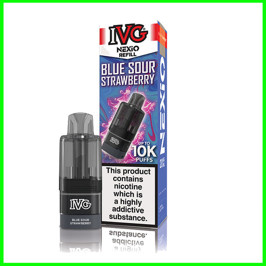 IVG Nexio 10K Refill Pod Blue Sour Strawberry