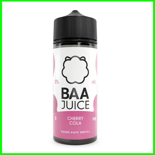 Cherry Cola Baa Juice 100ml Short Fill