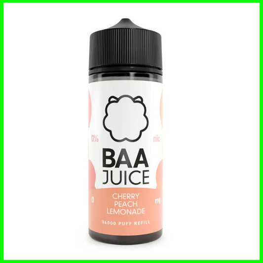Cherry Peach Lemonade Baa Juice 100ml Short Fill